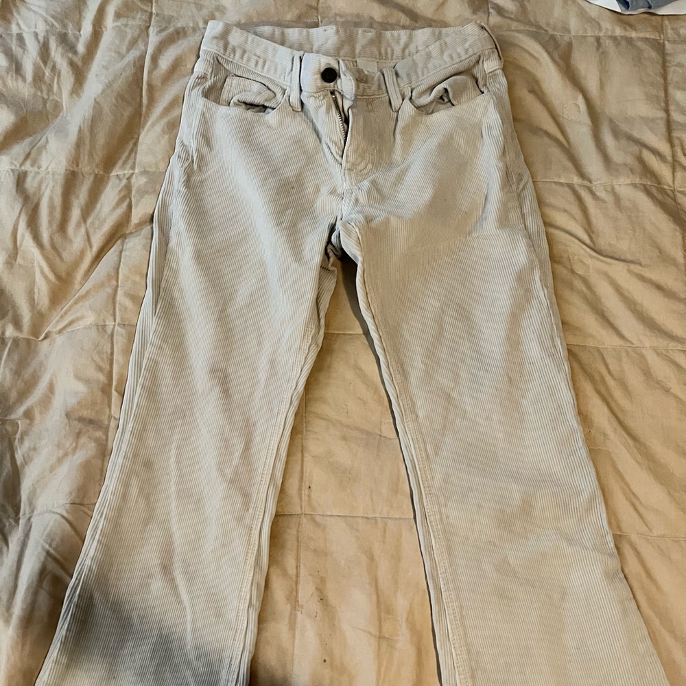 Brandy Melville Corduroy Bell Bottom Pants